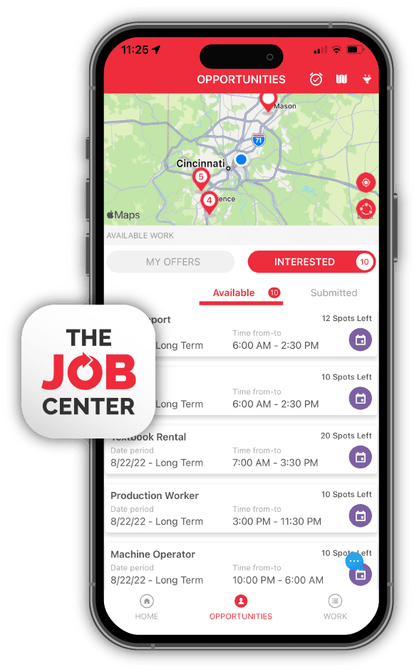 The Job Center App