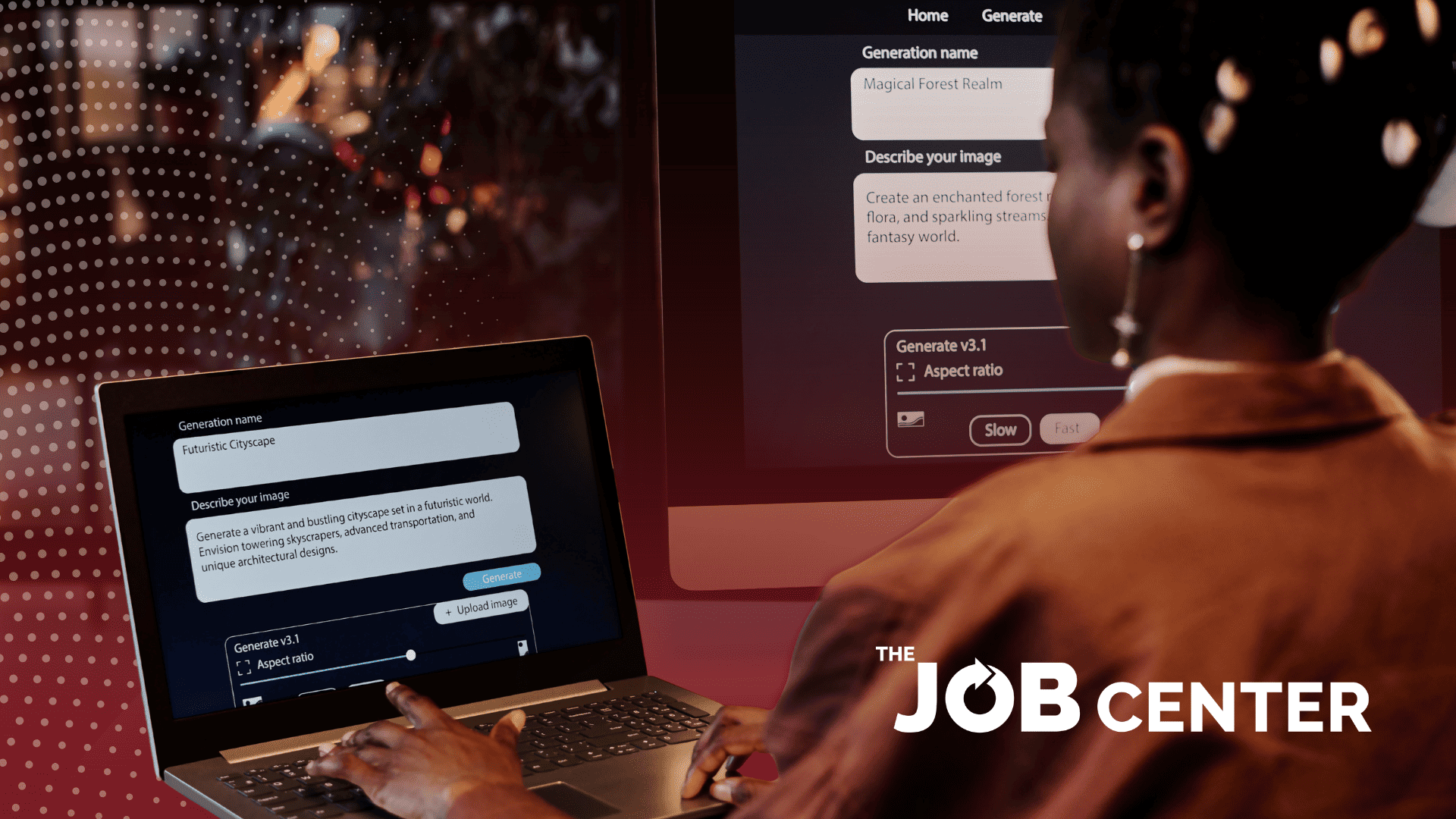 Outsmarting AI-generated resumes: Applicant works on resume using AI